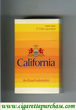 California cigarettes Germany